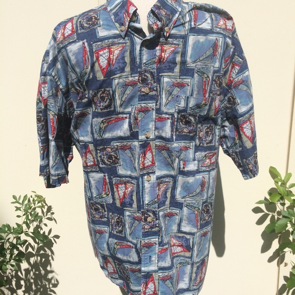 Natural Issue Other - Natural Issue Sz XL Classic Fit Sailing Shirt